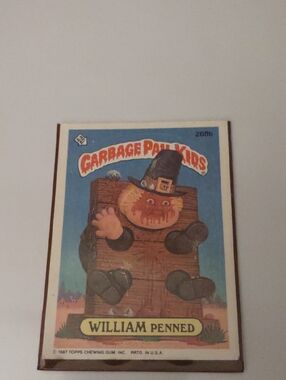 Garbage Pail Kids William Penned Collectible Card - Blue